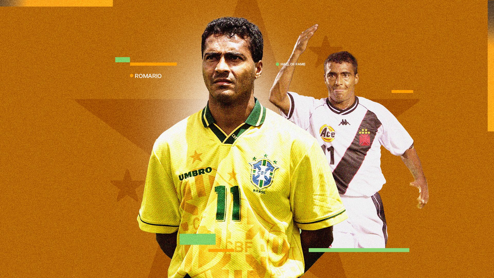 Hall of Fame: Romario - Brazil's penalty-box panther with over